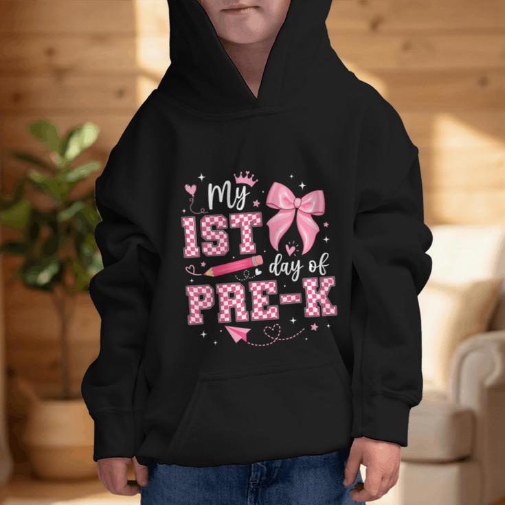 My 1st Day Of Pre-K PreK Pre K 2025 Back To School Girls Graphic Kid Hoodie