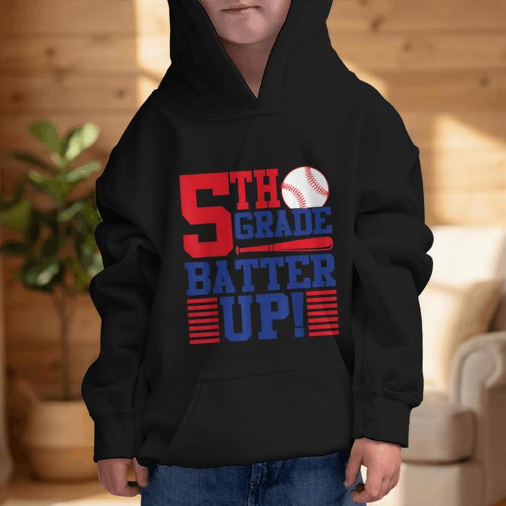5th Grade Batter Up Back To School Fifth Grade Baseball Boys Graphic Kid Hoodie 5th Grade Batter Up Back To School Fifth Grade Baseball Boys Graphic Kid Hoodie