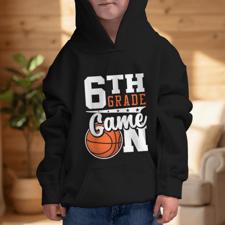 6th Grade Game On Back To School Basketball Boy Sixth Grade Graphic Kid Hoodie 6th Grade Game On Back To School Basketball Boy Sixth Grade Graphic Kid Hoodie
