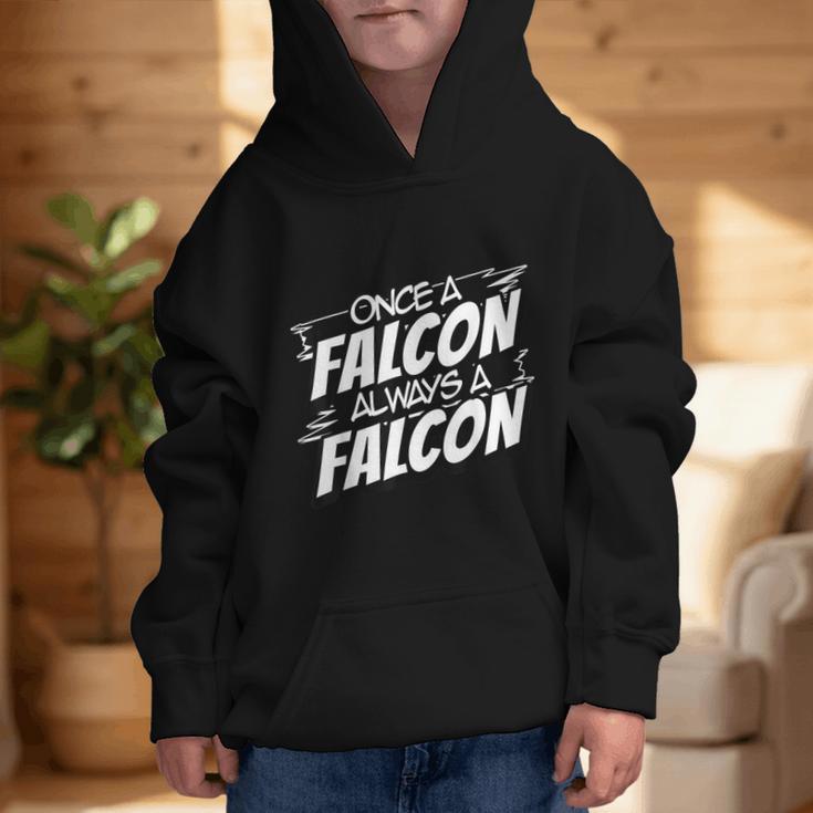 Always A Falcon Back To School Spirit Graphic Kid Hoodie Always A Falcon Back To School Spirit Graphic Kid Hoodie