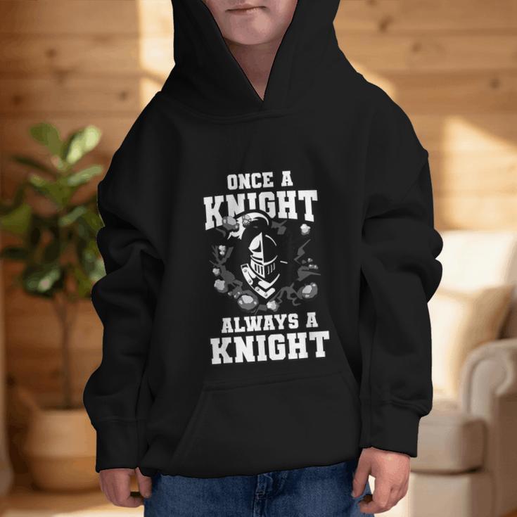 Always A Knight Back To School Spirit Graphic Kid Hoodie