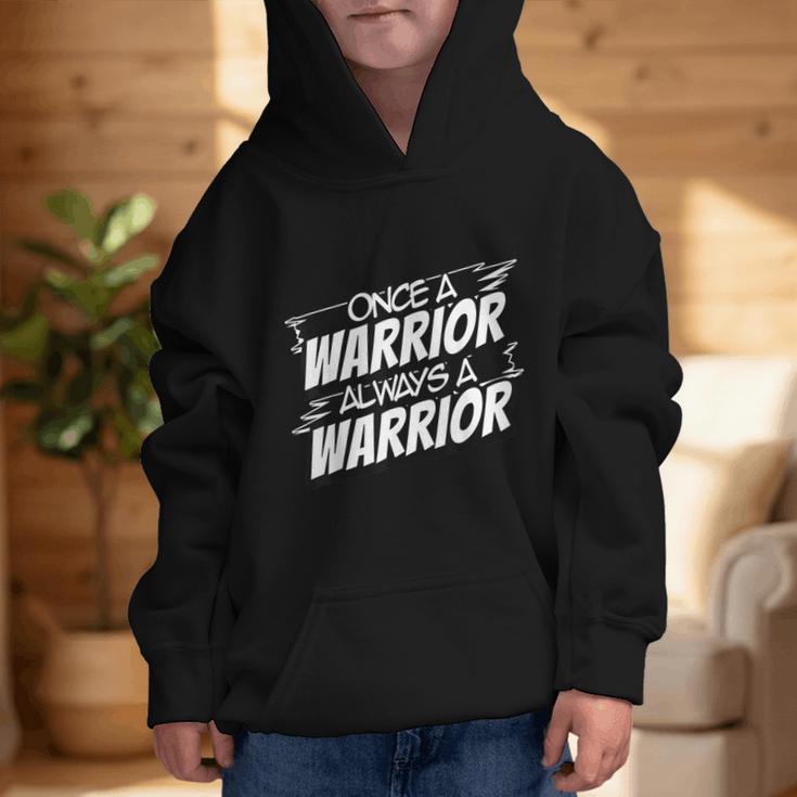 Always A Warrior Back To School Spirit Graphic Kid Hoodie Always A Warrior Back To School Spirit Graphic Kid Hoodie