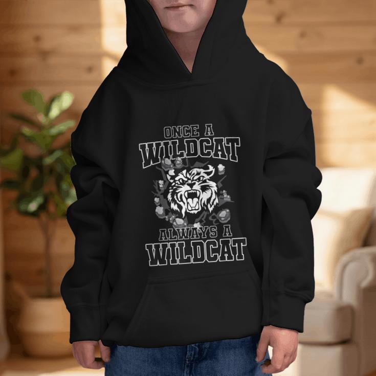 Always A Wildcat Back To School Spirit Graphic Kid Hoodie Always A Wildcat Back To School Spirit Graphic Kid Hoodie
