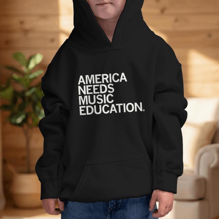 America Needs Music Education Advocacy Back To School Graphic Kid Hoodie America Needs Music Education Advocacy Back To School Graphic Kid Hoodie