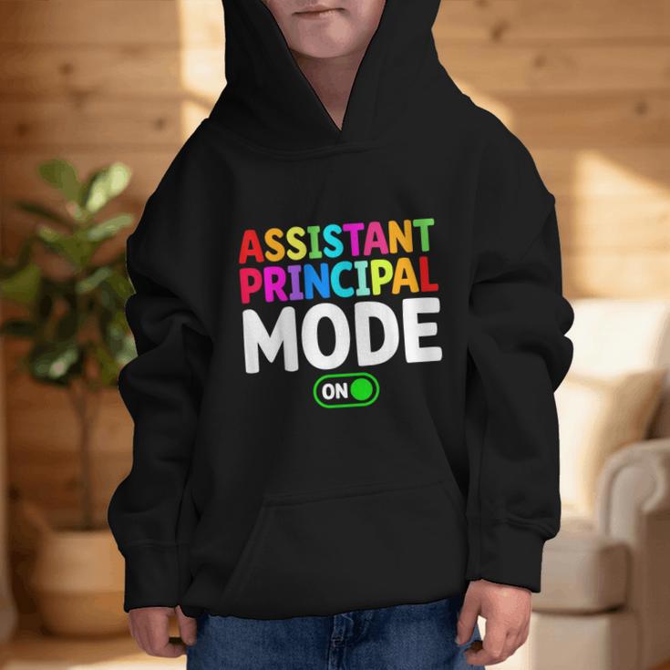 Assistant Principal Mode On Back To School Vice Principals Graphic Kid Hoodie