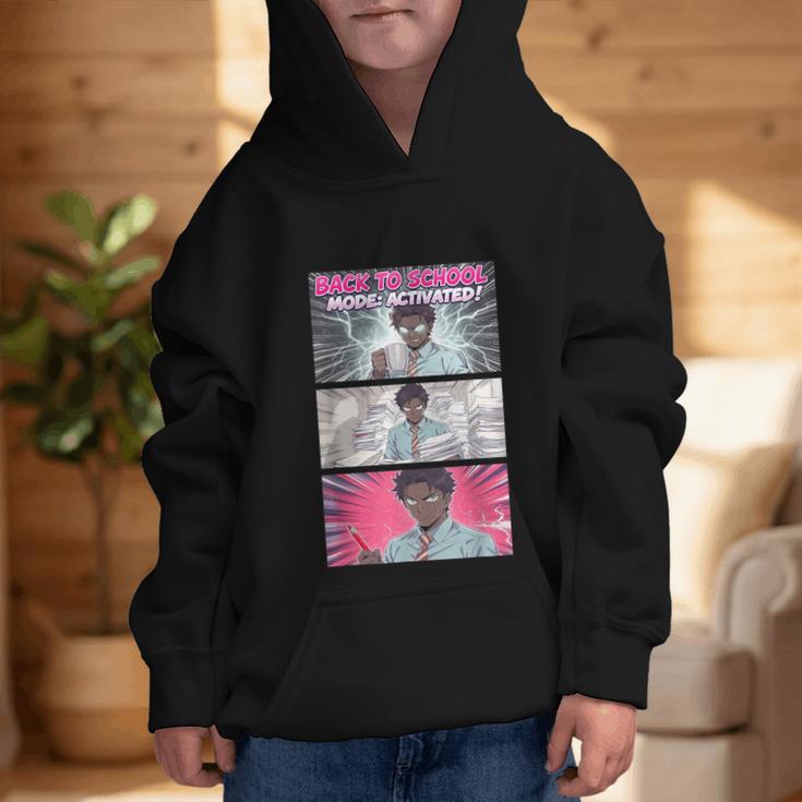 Back To School Anime Boys Student Girl Manga Kawaii Taecher Graphic Kid Hoodie