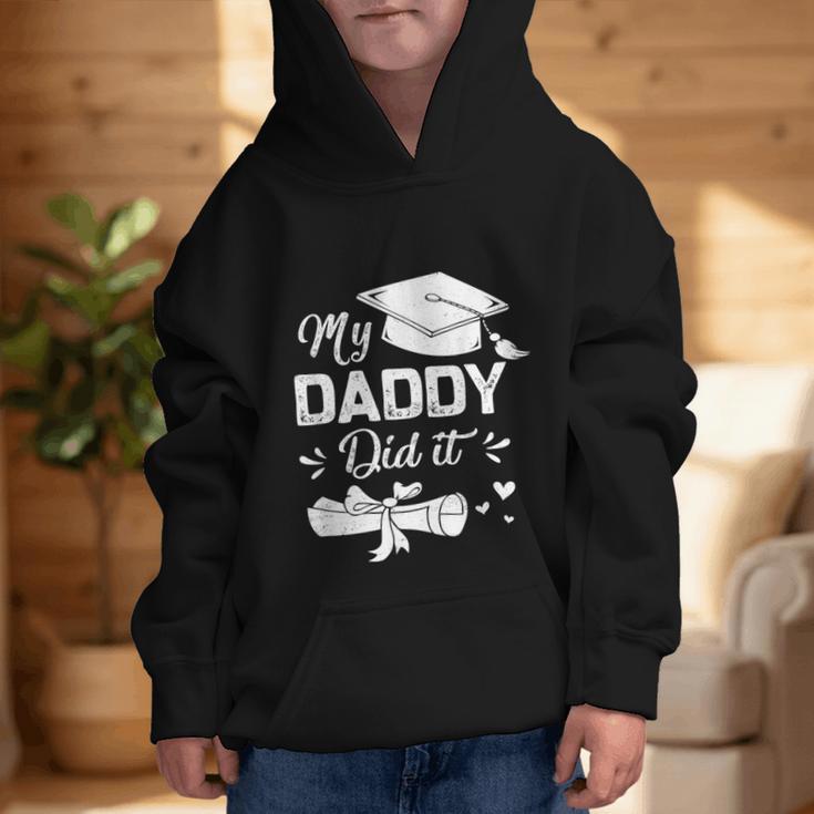 Back To School My Daddy Did It Graduation Proud Dad Graduated Small Graphic Kid Hoodie Back To School My Daddy Did It Graduation Proud Dad Graduated Small Graphic Kid Hoodie