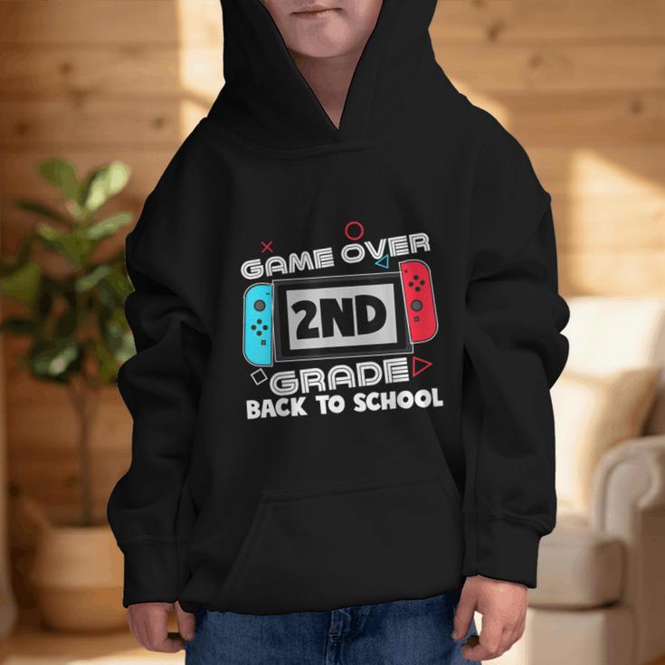 Back To School Game Over 2nd Grade Gamer Kids Boys Graphic Kid Hoodie Back To School Game Over 2nd Grade Gamer Kids Boys Graphic Kid Hoodie