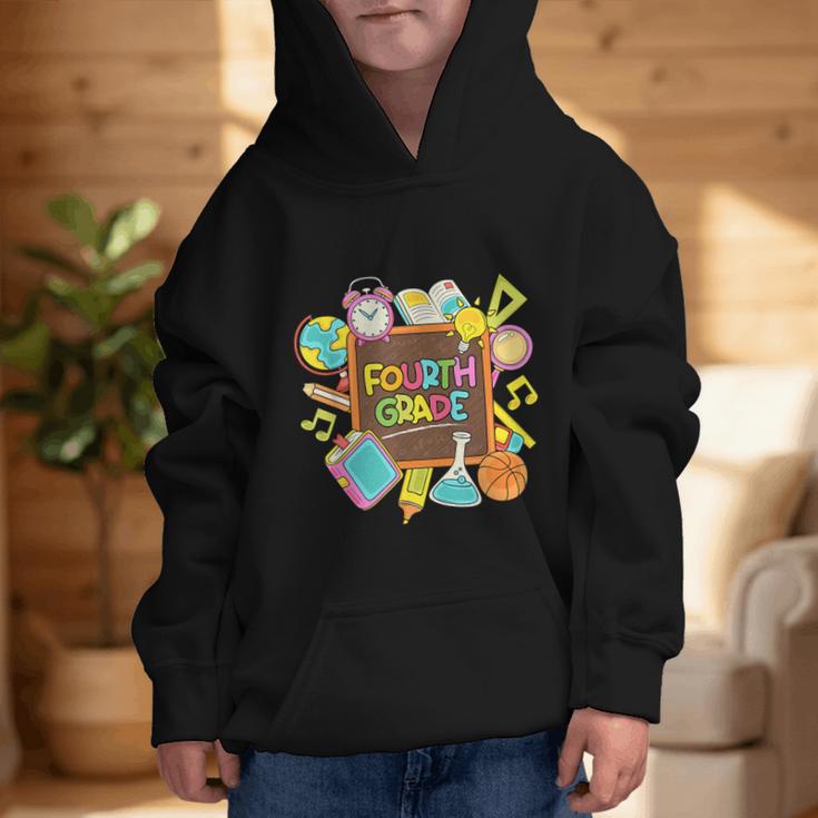 Back To School Hello Fourth Grade Team 4th Grade Boys Girls Graphic Kid Hoodie Back To School Hello Fourth Grade Team 4th Grade Boys Girls Graphic Kid Hoodie