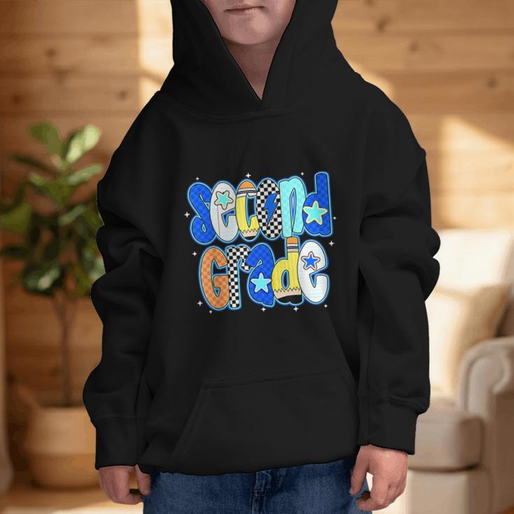 Back To School Hello Second Grade Team 2nd Grade Boy Girl Graphic Kid Hoodie Back To School Hello Second Grade Team 2nd Grade Boy Girl Graphic Kid Hoodie
