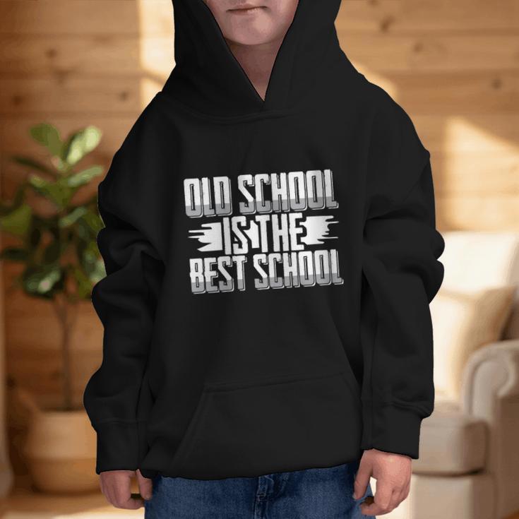 Back To School Vibes Old School Is The Best School Graphic Kid Hoodie Back To School Vibes Old School Is The Best School Graphic Kid Hoodie