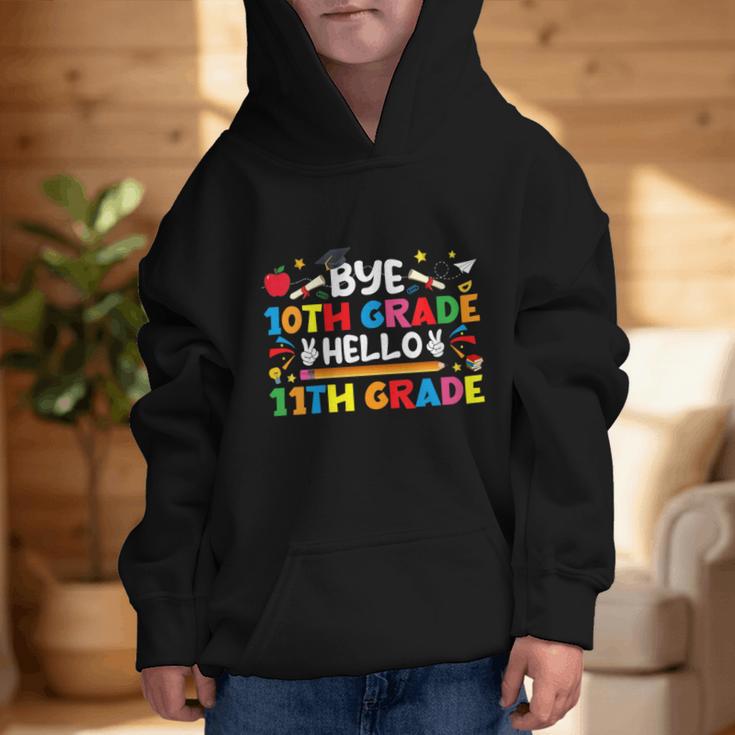 Bye 10th Grade Hello 11th Grade Back To School Kids Boys Graphic Kid Hoodie Bye 10th Grade Hello 11th Grade Back To School Kids Boys Graphic Kid Hoodie