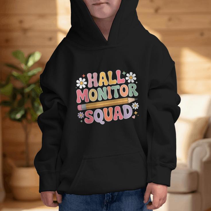 Campus School Hall Monitor Squad Patrol Back To School Graphic Kid Hoodie Campus School Hall Monitor Squad Patrol Back To School Graphic Kid Hoodie