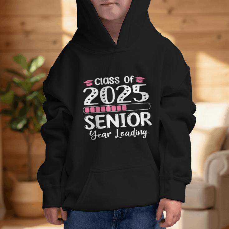Class Of 2025 Senior Year Loading Back To School 2025 Graphic Kid Hoodie Class Of 2025 Senior Year Loading Back To School 2025 Graphic Kid Hoodie