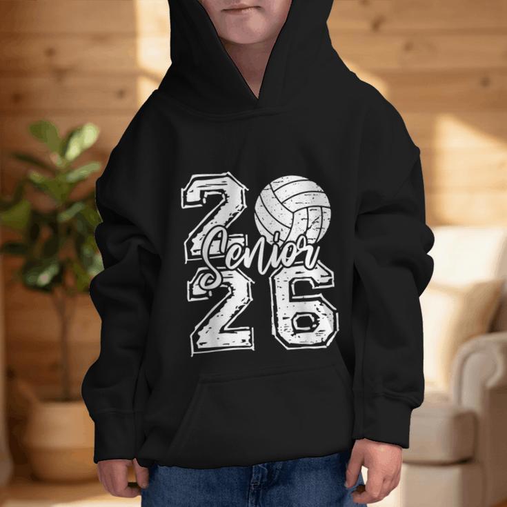 Class Of 2026 Volleyball Senior 2026 Back To School Graphic Kid Hoodie Class Of 2026 Volleyball Senior 2026 Back To School Graphic Kid Hoodie