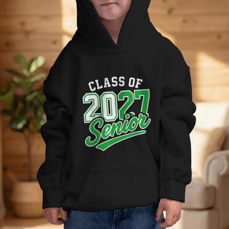 Class Of 2027 Senior 2027 Back To School Graduation 2027 Graphic Kid Hoodie Class Of 2027 Senior 2027 Back To School Graduation 2027 Graphic Kid Hoodie
