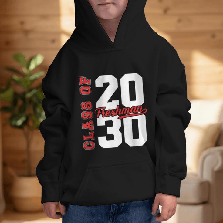 Class Of 2030 Freshman 2030 Back To School Graphic Kid Hoodie