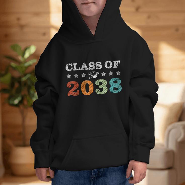 Class Of 2038 Grow With Me First Day School Back To School Graphic Kid Hoodie