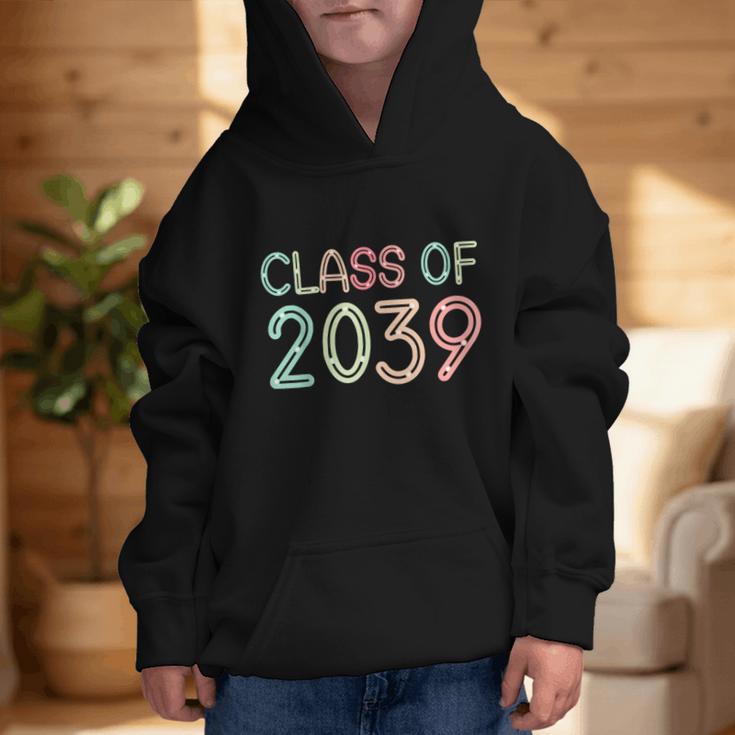 Class Of 2039 Grow With Me Kindergarten Back To School Graphic Kid Hoodie