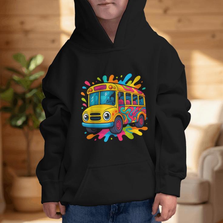 Colorful School Bus Driver Back To School Men Women Kids Graphic Kid Hoodie Colorful School Bus Driver Back To School Men Women Kids Graphic Kid Hoodie