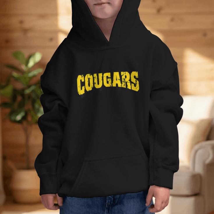 Cougars Back To School Spirit GY Graphic Kid Hoodie Cougars Back To School Spirit GY Graphic Kid Hoodie