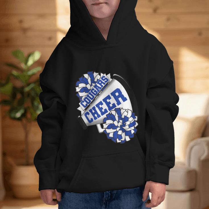 Cougars Cheer Back To School Cheerleading Spirit B Graphic Kid Hoodie Cougars Cheer Back To School Cheerleading Spirit B Graphic Kid Hoodie