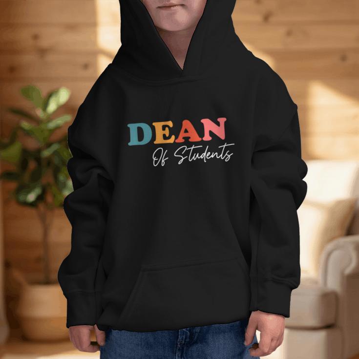 Dean Of Students Boho Cute Back To School Dean Graphic Kid Hoodie Dean Of Students Boho Cute Back To School Dean Graphic Kid Hoodie