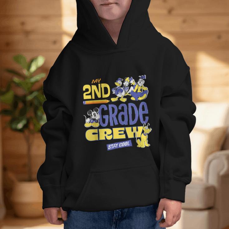 Disney My 2nd Grade Crew Stay Cool Back To School Friends Graphic Kid Hoodie Disney My 2nd Grade Crew Stay Cool Back To School Friends Graphic Kid Hoodie