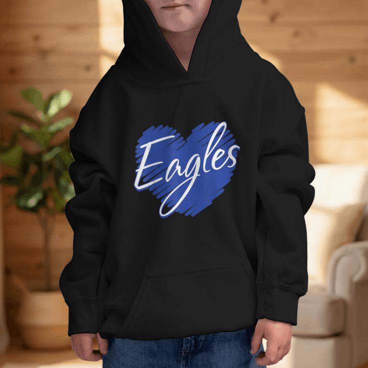 Eagles Heart Back To School Spirit B Graphic Kid Hoodie Eagles Heart Back To School Spirit B Graphic Kid Hoodie
