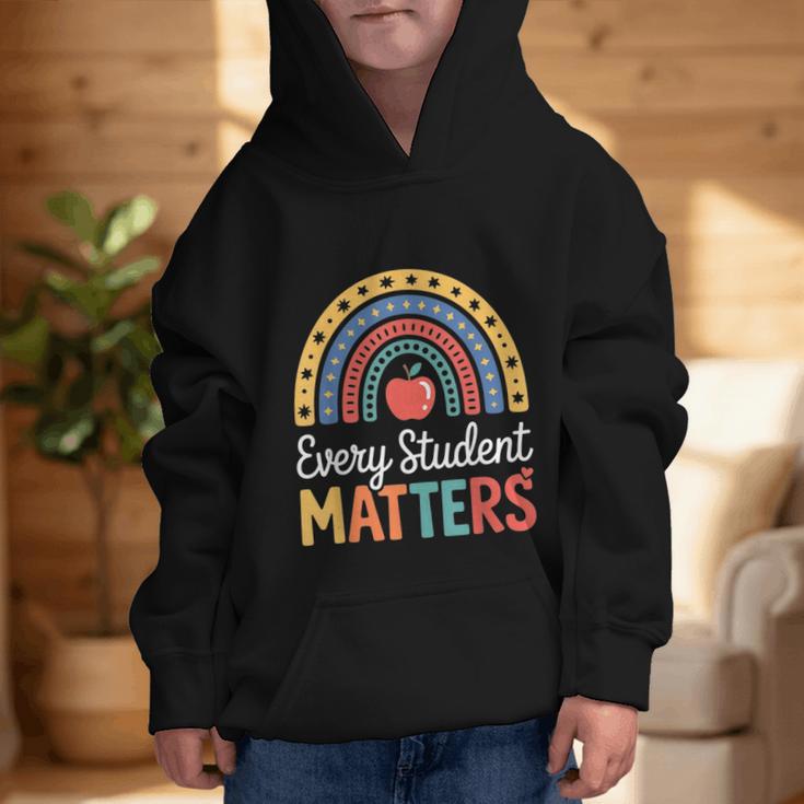Every Student Matters Paraprofessional Back To School Graphic Kid Hoodie Every Student Matters Paraprofessional Back To School Graphic Kid Hoodie