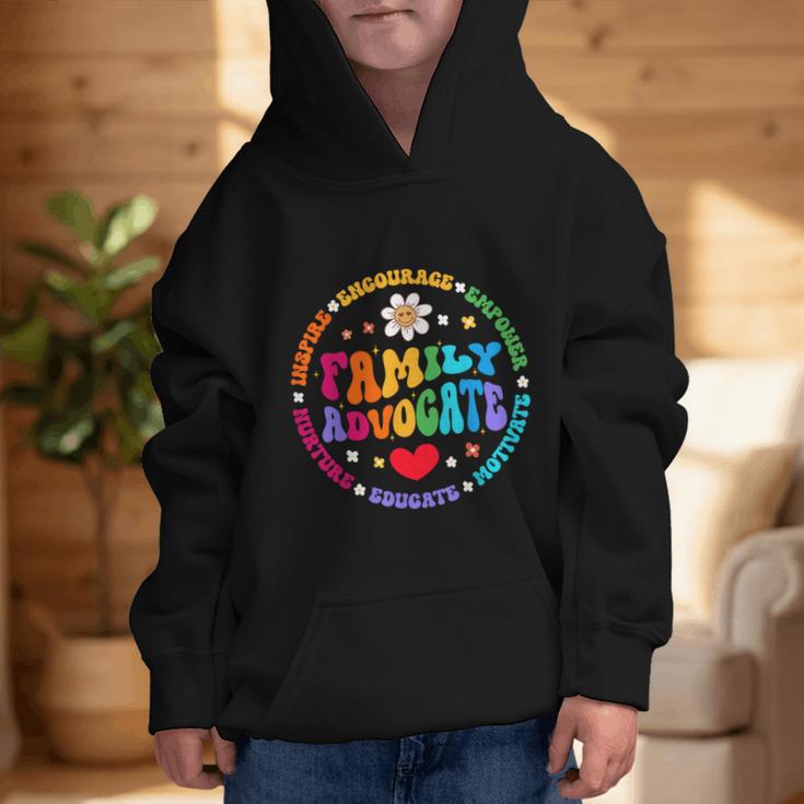 Family Advocate Appreciation Week Back To School PTO Graphic Kid Hoodie
