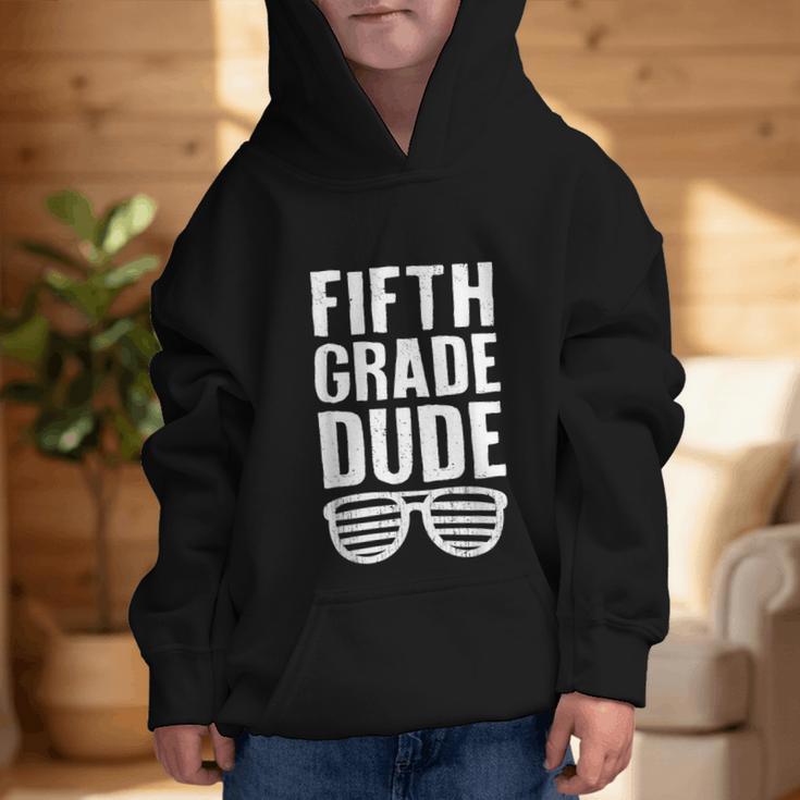 Fifth Grade Dude First Day Back To School Boys Kids Graphic Kid Hoodie Fifth Grade Dude First Day Back To School Boys Kids Graphic Kid Hoodie