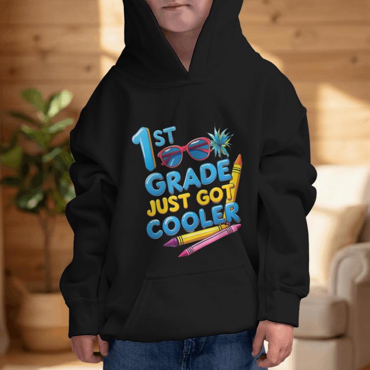First Day Of First Grade Shirt Boys Girls Back To School Graphic Kid Hoodie First Day Of First Grade Shirt Boys Girls Back To School Graphic Kid Hoodie