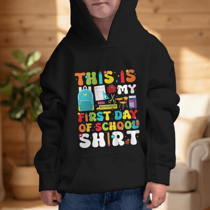 First Day Of School Shirt Boys Girls Back To School Graphic Kid Hoodie First Day Of School Shirt Boys Girls Back To School Graphic Kid Hoodie