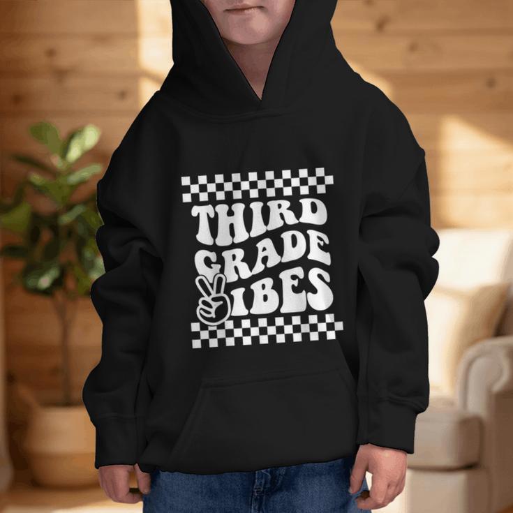 First Day Of Third Grade Vibes Girls Back To School Boys Graphic Kid Hoodie First Day Of Third Grade Vibes Girls Back To School Boys Graphic Kid Hoodie
