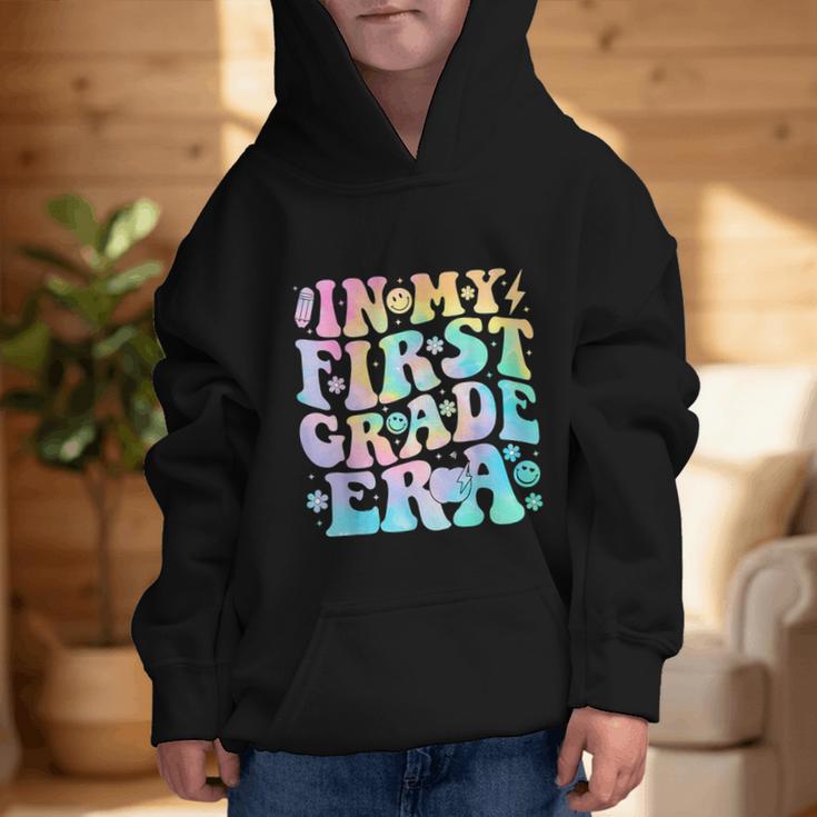 In My First Grade Era Girl Tie Dye 1st Grade Back To School Graphic Kid Hoodie In My First Grade Era Girl Tie Dye 1st Grade Back To School Graphic Kid Hoodie