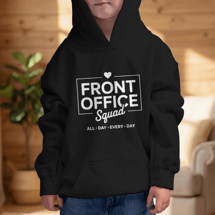Front Office Squad Back To School Staff Appreciation Graphic Kid Hoodie