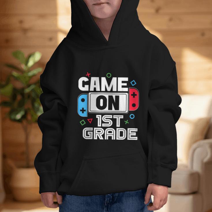 Gamer Back To School Game 1st Grade Kids Boys Graphic Kid Hoodie Gamer Back To School Game 1st Grade Kids Boys Graphic Kid Hoodie