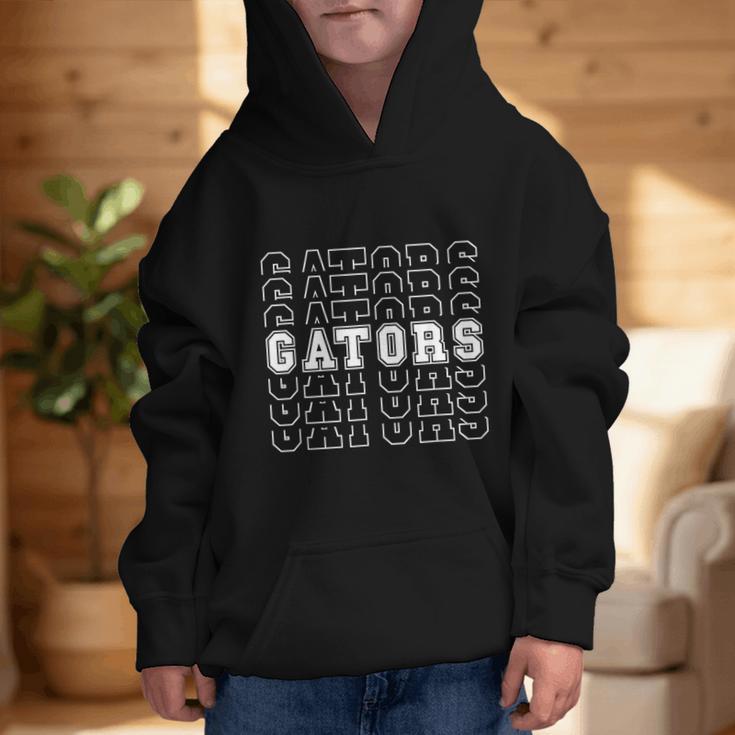 Gators High School Spirit Fan Team Back To School Graphic Kid Hoodie