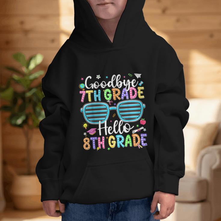 Goodbye 7th Grade Hello 8th Grade Graduation Back To School Graphic Kid Hoodie Goodbye 7th Grade Hello 8th Grade Graduation Back To School Graphic Kid Hoodie