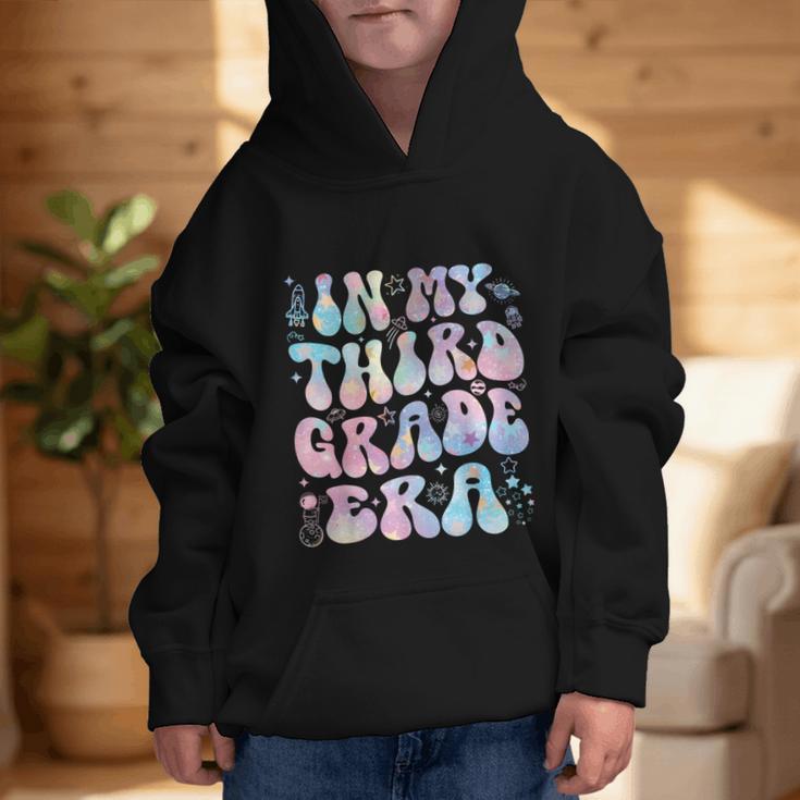Groovy In My Third Grade Era Tie Dye Kids Boy Back To School Graphic Kid Hoodie