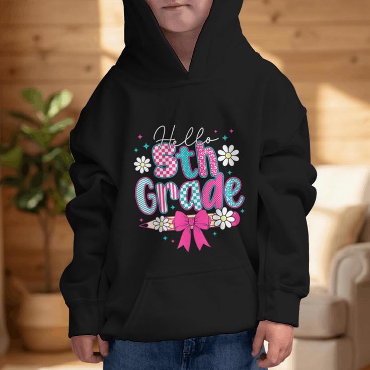 Hello Fifth Grade Team 5th Grade Back To School Boys Girls Graphic Kid Hoodie Hello Fifth Grade Team 5th Grade Back To School Boys Girls Graphic Kid Hoodie
