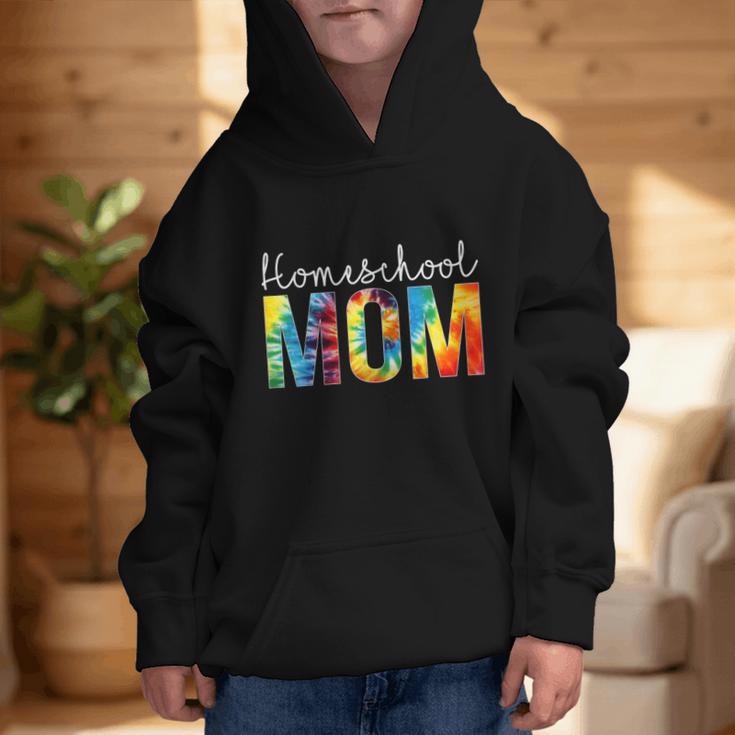 Homeschool Mom Tie Dye Back To School Day For Women For Work Graphic Kid Hoodie Homeschool Mom Tie Dye Back To School Day For Women For Work Graphic Kid Hoodie