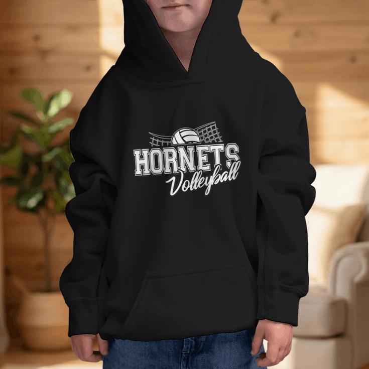 Hornets Volleyball Back To School Spirit Graphic Kid Hoodie Hornets Volleyball Back To School Spirit Graphic Kid Hoodie