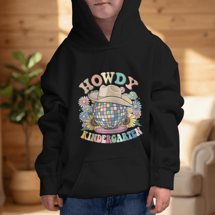Howdy Kindergarten Cowgirl Country Western Back To School Graphic Kid Hoodie Howdy Kindergarten Cowgirl Country Western Back To School Graphic Kid Hoodie