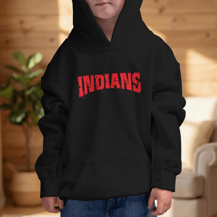 Indians Back To School Spirit R Graphic Kid Hoodie Indians Back To School Spirit R Graphic Kid Hoodie