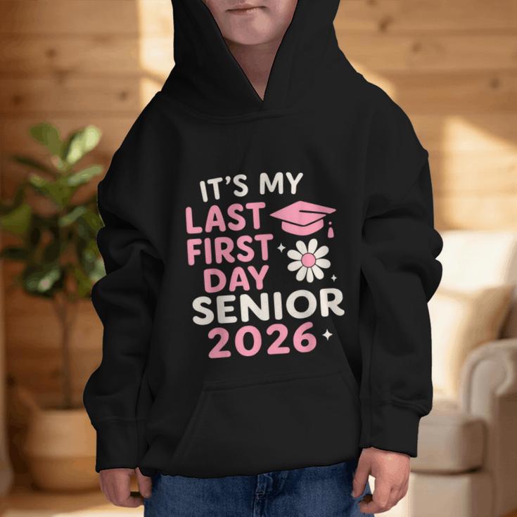 It’s My Last First Day Senior 2026 Back To School Class 2026 Graphic Kid Hoodie It’s My Last First Day Senior 2026 Back To School Class 2026 Graphic Kid Hoodie