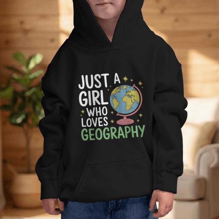 Just a Girl Who Loves Geography Back To School Kids Girls Graphic Kid Hoodie Just a Girl Who Loves Geography Back To School Kids Girls Graphic Kid Hoodie