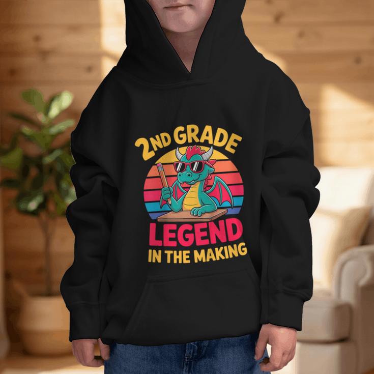 Kids 2nd Grade Dragon Boys Girls Back To School Graphic Kid Hoodie Kids 2nd Grade Dragon Boys Girls Back To School Graphic Kid Hoodie