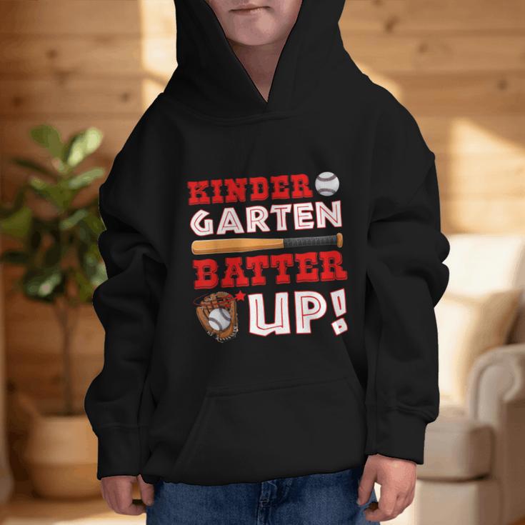 Kindergarten Batter Up Back To School Baseball Player Boys Graphic Kid Hoodie Kindergarten Batter Up Back To School Baseball Player Boys Graphic Kid Hoodie